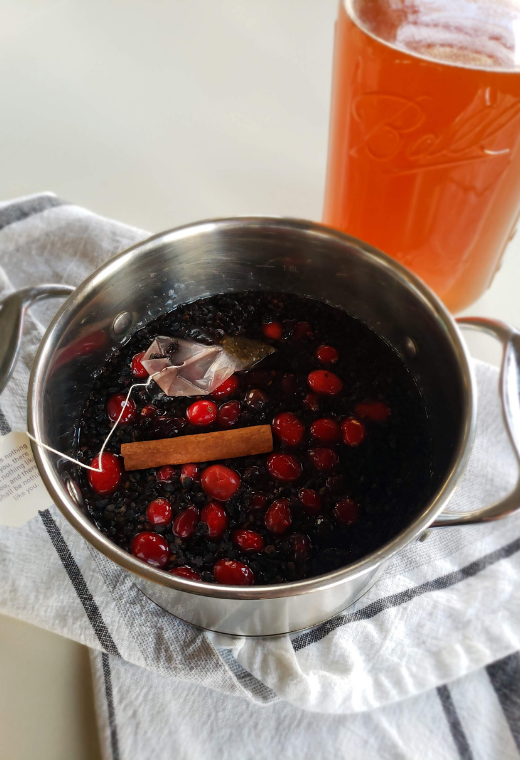 immunity boosting elderberry syrup from scratch at home
